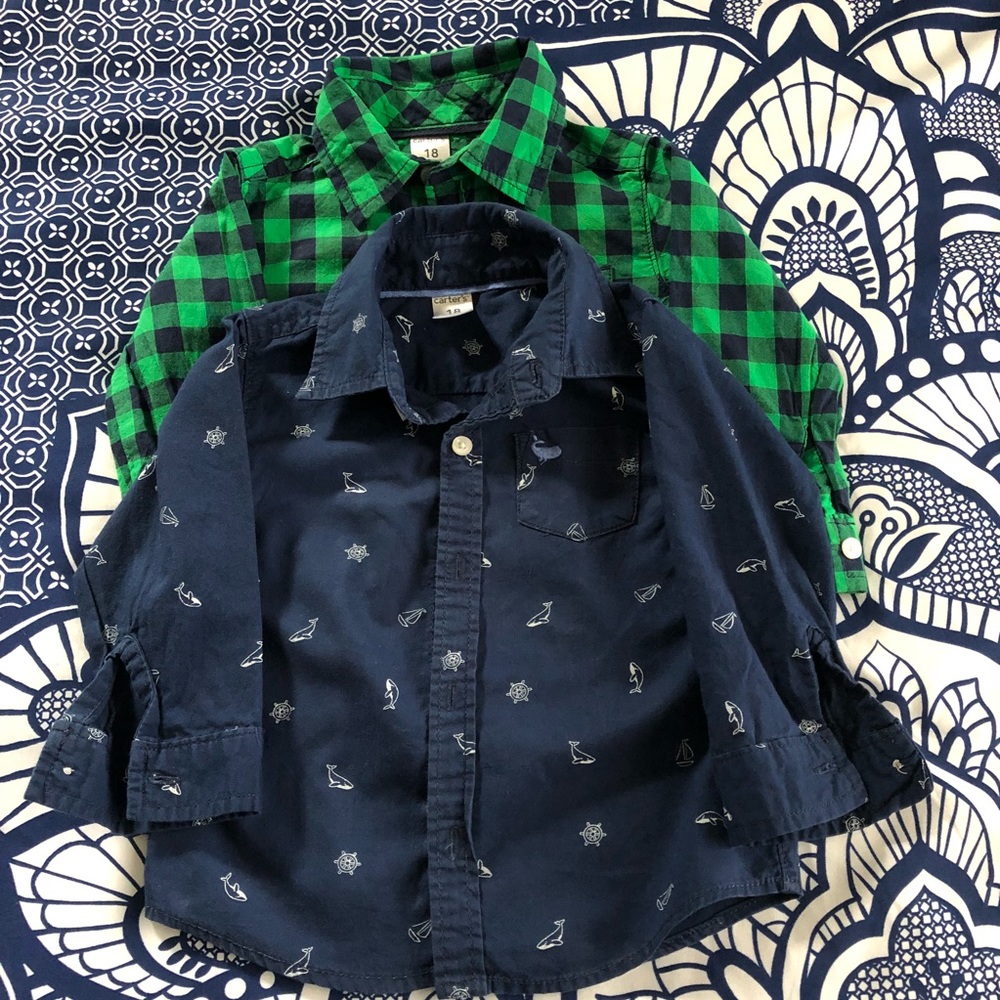 Carter’s Button Down Shirts